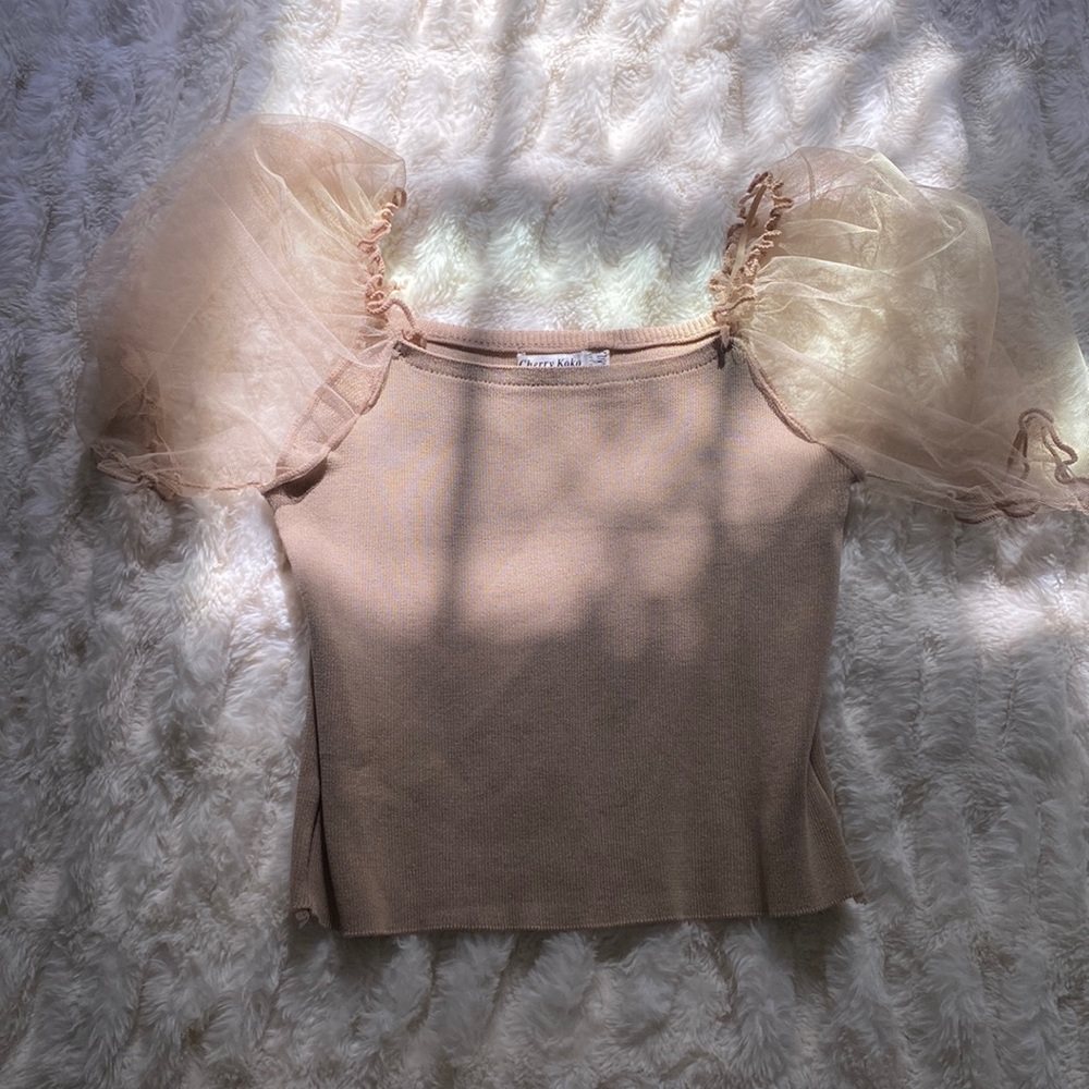Nice Blouse with Sleeve Details